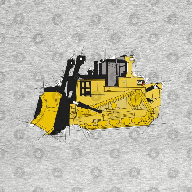 Caterpillar d10 by GalartCreations